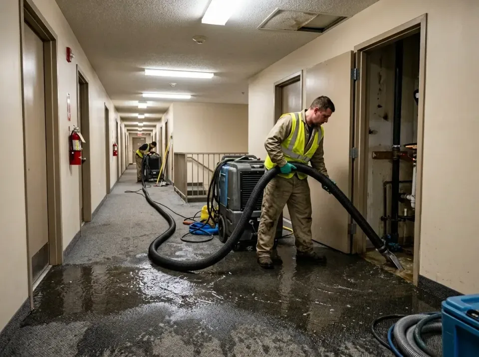 multi-unit-apartment-hallway-f-005 — frequently asked questions, Emergency Burst Pipe Water Extraction & Removal in Palos Pa…